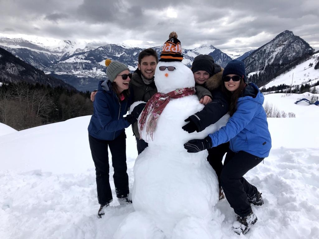 A Brit Braves True Winter in Switzerland