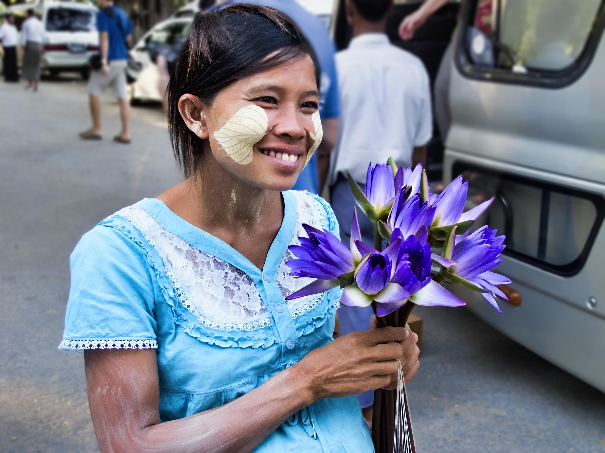 Showering With a Friend in Burma