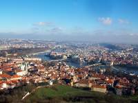 View of Prague from PetřÍn Hill.